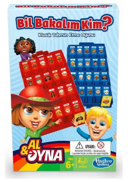 Hasbro Bil Bakalım Kim Oyunu: Çocuklar İçin Eğlenceli ve Öğretici Masa Oyunu