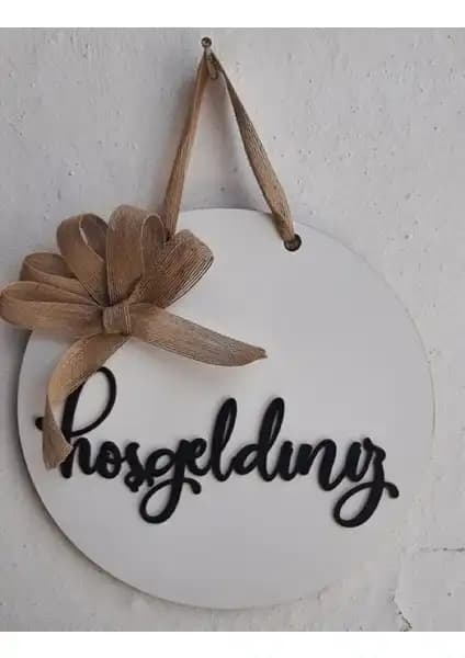 Hediye Doldur Hoşgeldiniz Kapı Süsü: Modern ve Kişiselleştirilebilir Giriş Dekorasyonu