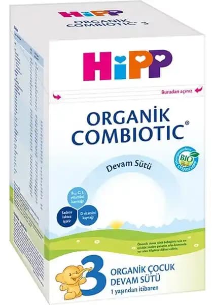 Hipp 3 Organik Combiotic Devam Sütü: Doğal ve Güvenilir Bebek Beslenme Seçeneği