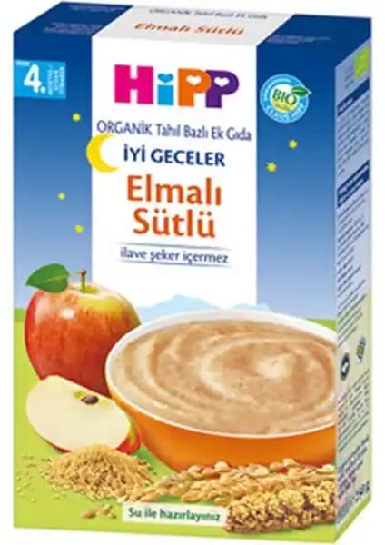 Hipp Organik İyi Geceler Sütlü Elmalı Bebekler İçin Güvenilir Gece Maması Ürünü Tanıtımı ve Özellikleri