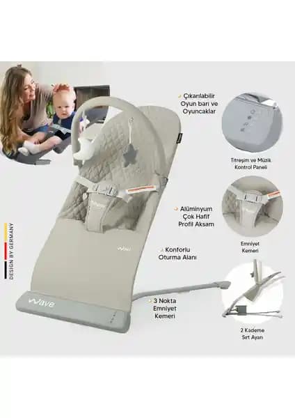Huggy Wave Bebek Hareket Ettikçe Sallanabilen Müzikli Titreşimli Anakucağı Özellikleri