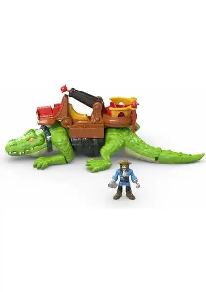 Imaginext Yürüyen Timsah ve Korsan Hook DHH63 ile Çocukların Hayal Gücünü Geliştiren Macera Dolu Oyuncak