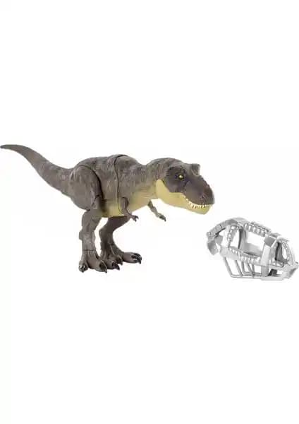 Jurassic World Yürüyen Mücadeleci T-Rex Figürü: Gerçekçi ve Hareketli Dinozor Oyuncağı