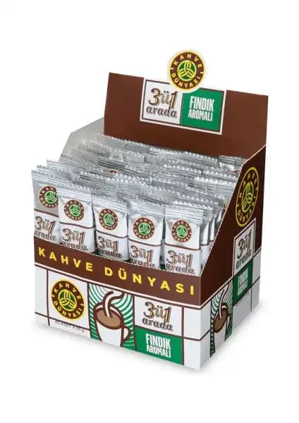 Kahve Dünyası 2'si 1 Arada ve 3'ü 1 Arada Fındık Aromalı Hazır Kahve Karşılaştırması 2