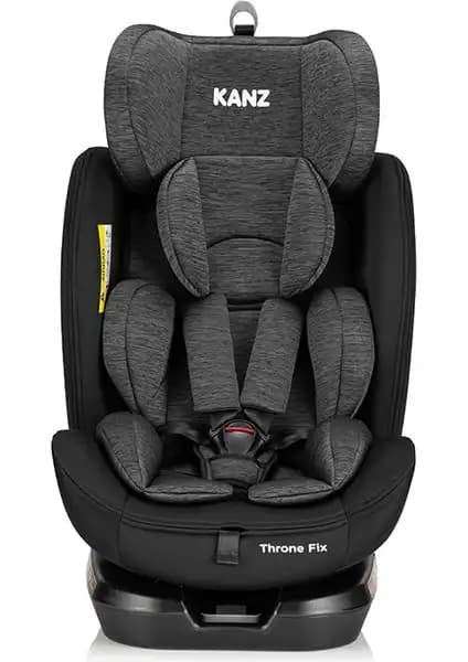 Kanz Throne Fix Oto Koltuğu güvenlik ve konforu bir arada sunan gelişmiş özellikler