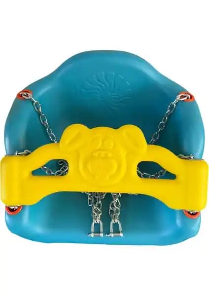 Karadeniz Park Bahçe Metal Borulu Zincirli Salıncak Oturağı Güvenli ve Dayanıklı Çocuk Oyun Alanı