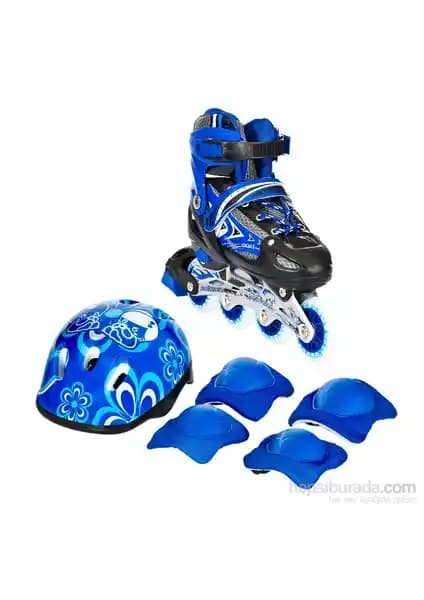 Kartoy Kasklı ve Koruyuculu Paten Seti Güvenli ve Eğlenceli Kayma Deneyimi Sunar