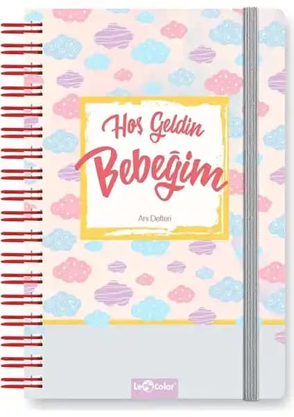 Le Color Bebek Anı Defteri ve Anne Hamile Albümü Pembe ile Unutulmaz Anılar