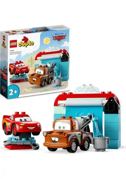 LEGO DUPLO Disney Pixar Arabalar Seti Çocuklar İçin Güvenli ve Eğitici Oyun Deneyimi