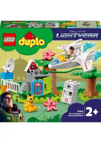 LEGO Duplo Disney ve Pixar Buzz Lightyear Uzay Görevi Seti Çocuklar İçin Eğitici Oyuncak
