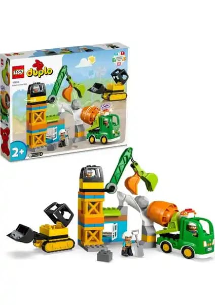 LEGO DUPLO Kasabası İnşaat Sahası 10990: Eğitici ve Yaratıcı Çocuk Oyuncağı