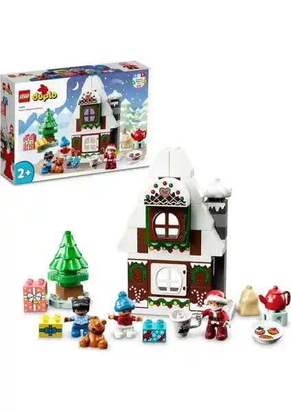 LEGO DUPLO Noel Baba'nın Zencefilli Kurabiye Evi 10976 Yılbaşı Temalı Çocuk Yapım Seti