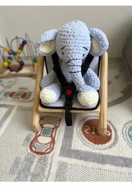 Los Bella Duo Portatif Ahşap Katlanır Mama Sandalyesi Güvenli ve Şık Çocuk Ürünleri