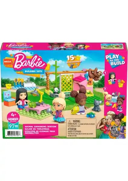MEGA Construx Barbie Pet Kuaförü Salonu GYH09 ile Hayvan Bakım ve Yaratıcılık Gelişimi