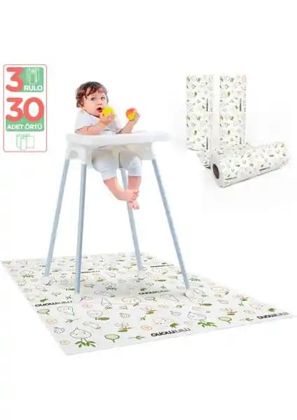 Minimono Mama Sandalyesi Altı ve Aktivite Örtüsü: Güvenli ve Pratik Çocuk Kullanımı İçin Çözüm