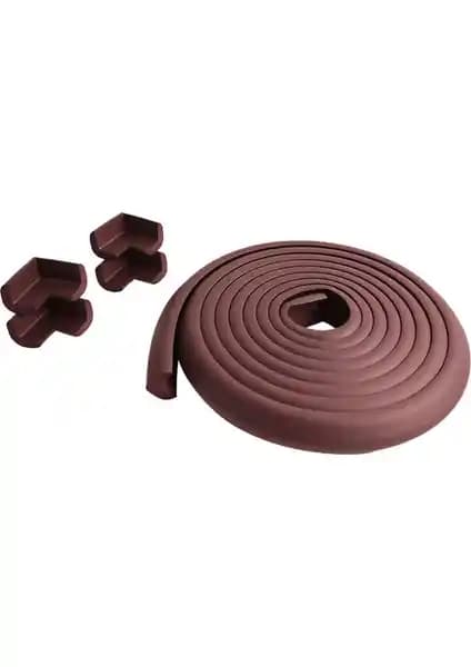 Mininga 4.6 Metre Kauçuk Köşe ve Kenar Koruyucu ile Ev Güvenliğinizi Artırın