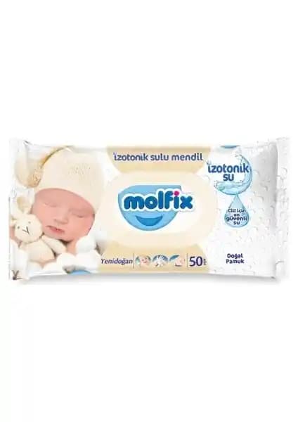Molfix Izotonik Sulu Islak Mendil Yenidoğanlar İçin Güvenilir ve Hassas Temizlik Çözümü