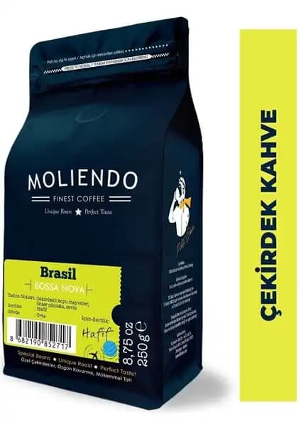 Moliendo Brezilya Bossa Nova ve Kolombiya Supremo Kafeinsiz Kahve Karşılaştırması 1