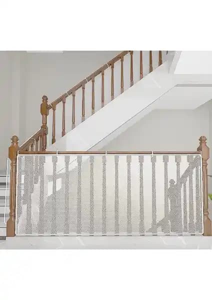 Mor Bebe Bebek Merdiven ve Balkon Koruma Filesi Güvenlik ve Konforu Bir Arada Sunar