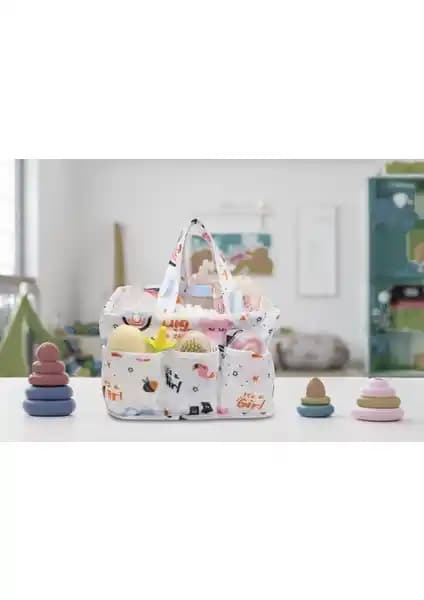 Mor Bebe Keçe Anne Bebek Bakım Çantası Düzenleyici Organizer İncelenmesi ve Özellikleri