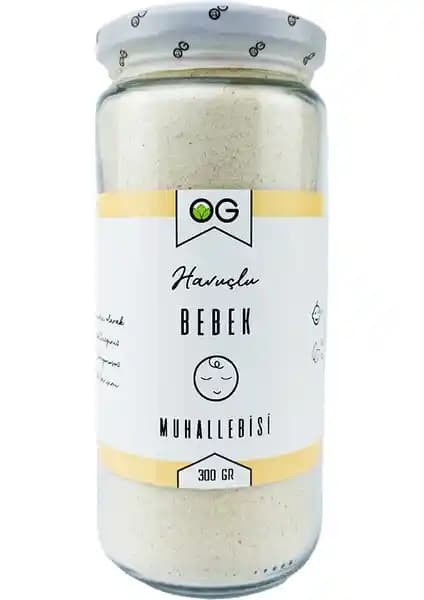 OG Natural Havuçlu Bebek Muhallebi Karışımı 6 Ay ve Üzeri Bebekler İçin Sağlıklı Katkısız Gıda