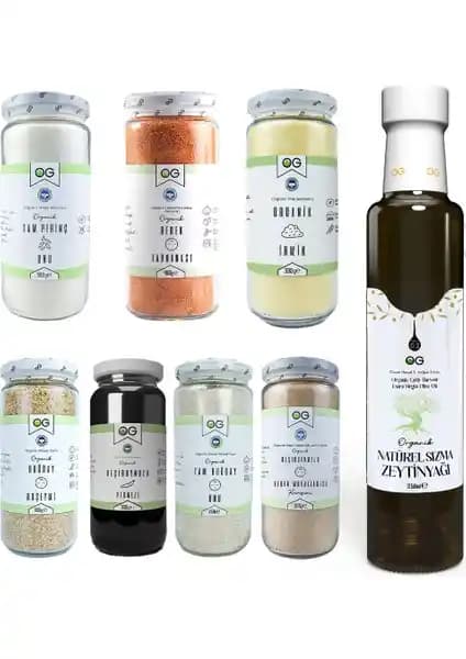 OG Natural Organik Sertifikalı Bebek Ek Gıda Hazırlama Seti ULTRA +8 Ay Güvenle Bebeğinize Sunabilirsiniz