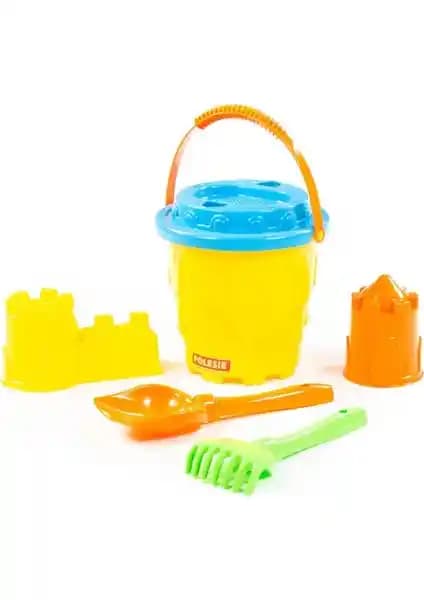 Polesie Kova Şato Küçük El Küreği ve Tırmık Takımı Çocuklar İçin Güvenli Oyun Seti