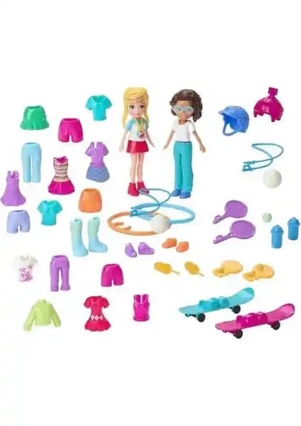 Polly Pocket Büyük Moda Seti GGJ48 Snow Style Fash Pack Çocuklar İçin Eğlenceli Oyun Seti