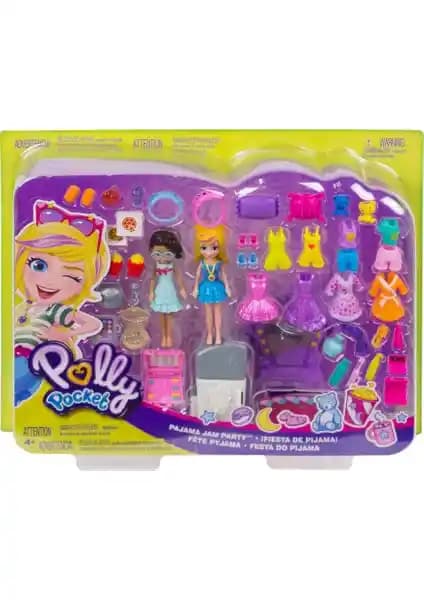 Polly Pocket Parti Paketi Oyun Seti Çocuklar İçin Eğlenceli ve Hayal Gücü Geliştirici