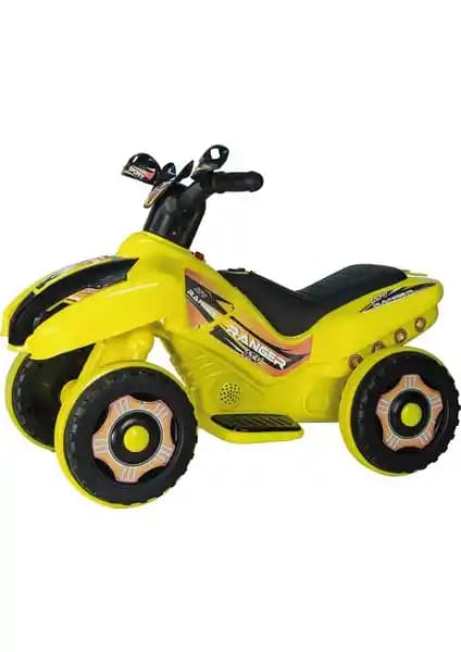 Pratikko LED Işıklı Müzikli Akülü ATV Çocuklar İçin Güvenli ve Eğlenceli Oyuncak