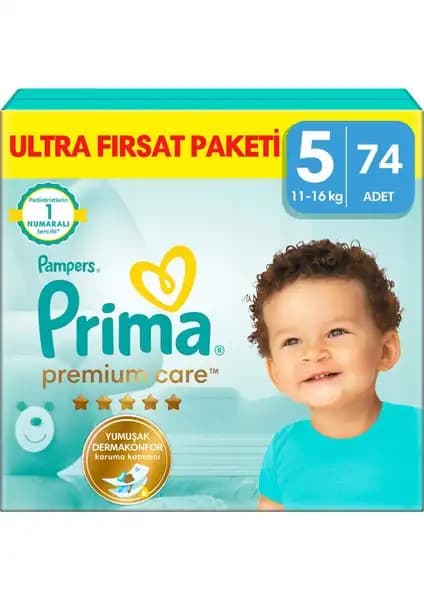 Prima Bebek Bezi Premium Care 5 Numara ve 5 Beden Karşılaştırması: En İyi Bebek Bezi Seçenekleri 1
