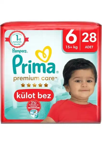 Prima Külot Bebek Bezi 6 Beden ve Premium Care 6 Numara Karşılaştırması 2