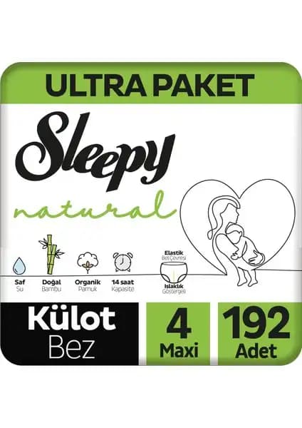 Sleepy Natural Bebek Bezi Karşılaştırması: Külot ve Ultra Paket Modellerinin Özellikleri 2