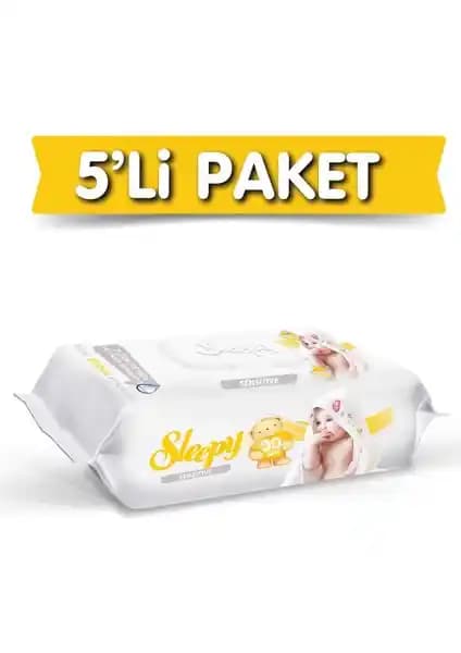 Sleepy Sensitive Islak Havlu 90'lı X5 Güvenilir ve Kokusuz Günlük Temizlik Çözümü