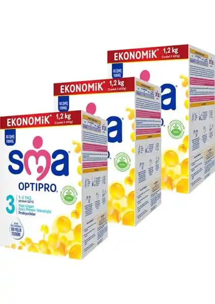 SMA Optipro Probiyotik 3 Çocuklar İçin Güvenilir Devam Sütü ve Beslenme Özellikleri