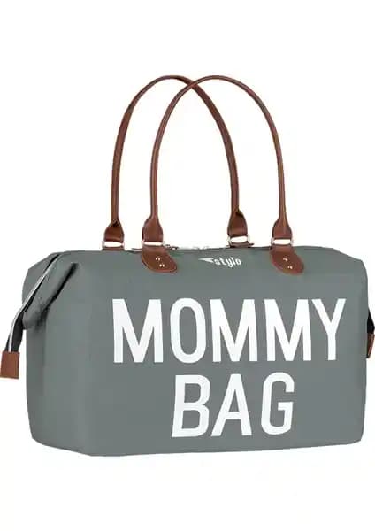 Stylo Mommy Bag Baskılı Anne Bebek Bakım Çantası Geniş İç Hacim ve Şık Tasarım