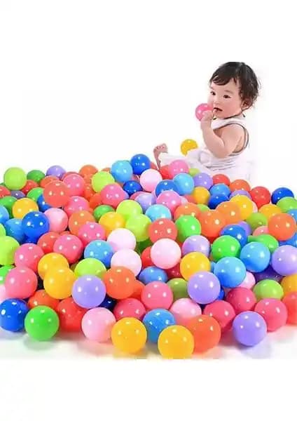 Toyjo 100 Lü Oyun ve Havuz Topu Seti Çocuklar İçin Güvenli ve Dayanıklı Eğlence Seçeneği