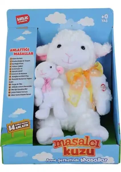 Türkçe Masal Anlatan Kuzu Beyaz: Çocukların Hayal Gücünü Geliştiren Güvenli Oyuncak