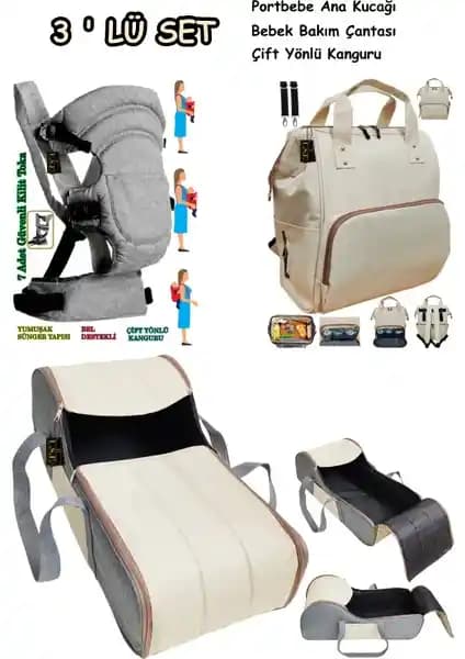 U.S.F Çift Yönlü Bebek Taşıma Kangurusu: Güvenli ve Pratik Bebek Taşıma Çözümü