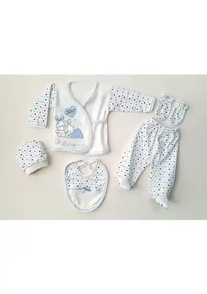 Webombinoo 5 Parça Bebek Hastane Çıkışı Seti Konfor ve Güvenlik İçin Uygun