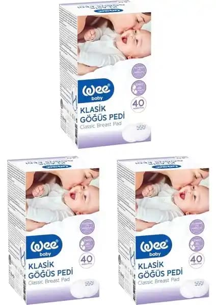 Wee Baby 132 Klasik Göğüs Pedi: Emziren Anneler İçin Güvenilir ve Konforlu Çözüm
