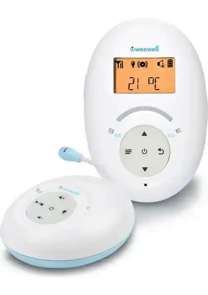 Weewell WMA550 Dijital Bebek Telsizi Güvenilir ve Çok Fonksiyonlu Bebek İzleme Cihazı