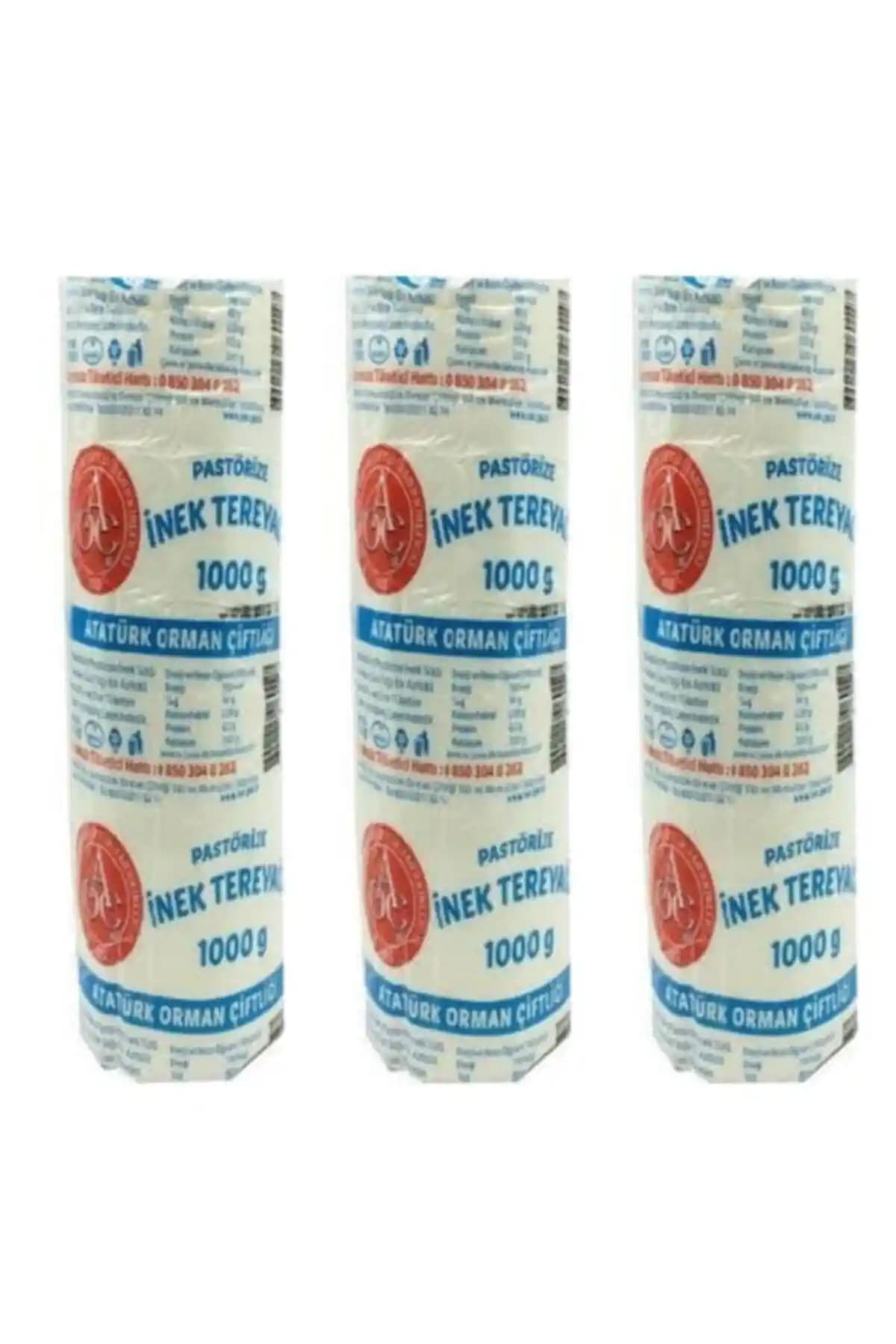 Atatürk Orman Çiftliği Doğal Tereyağı 3 kg Paketle Sağlıklı ve Katkısız Lezzet