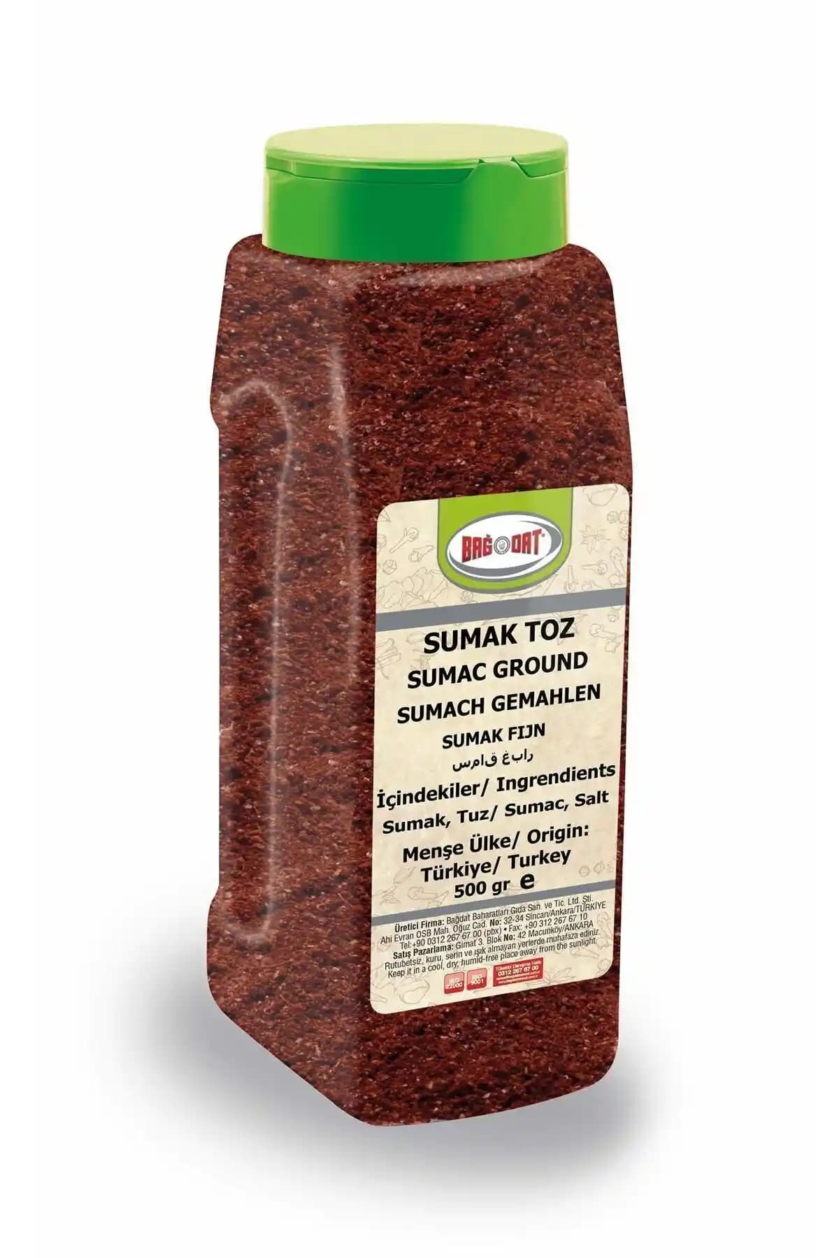 Bağdat Sumak Toz 500 Gr: Doğal ve Lezzetli Baharat Seçeneği