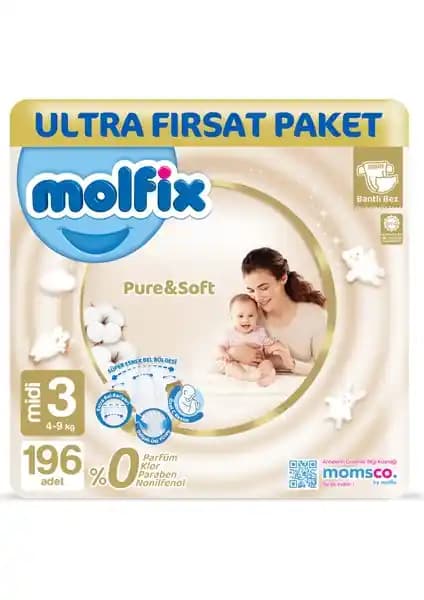Bebek Bezi Seçimi: Molfix Pure & Soft ile Prima Premium Care Karşılaştırması