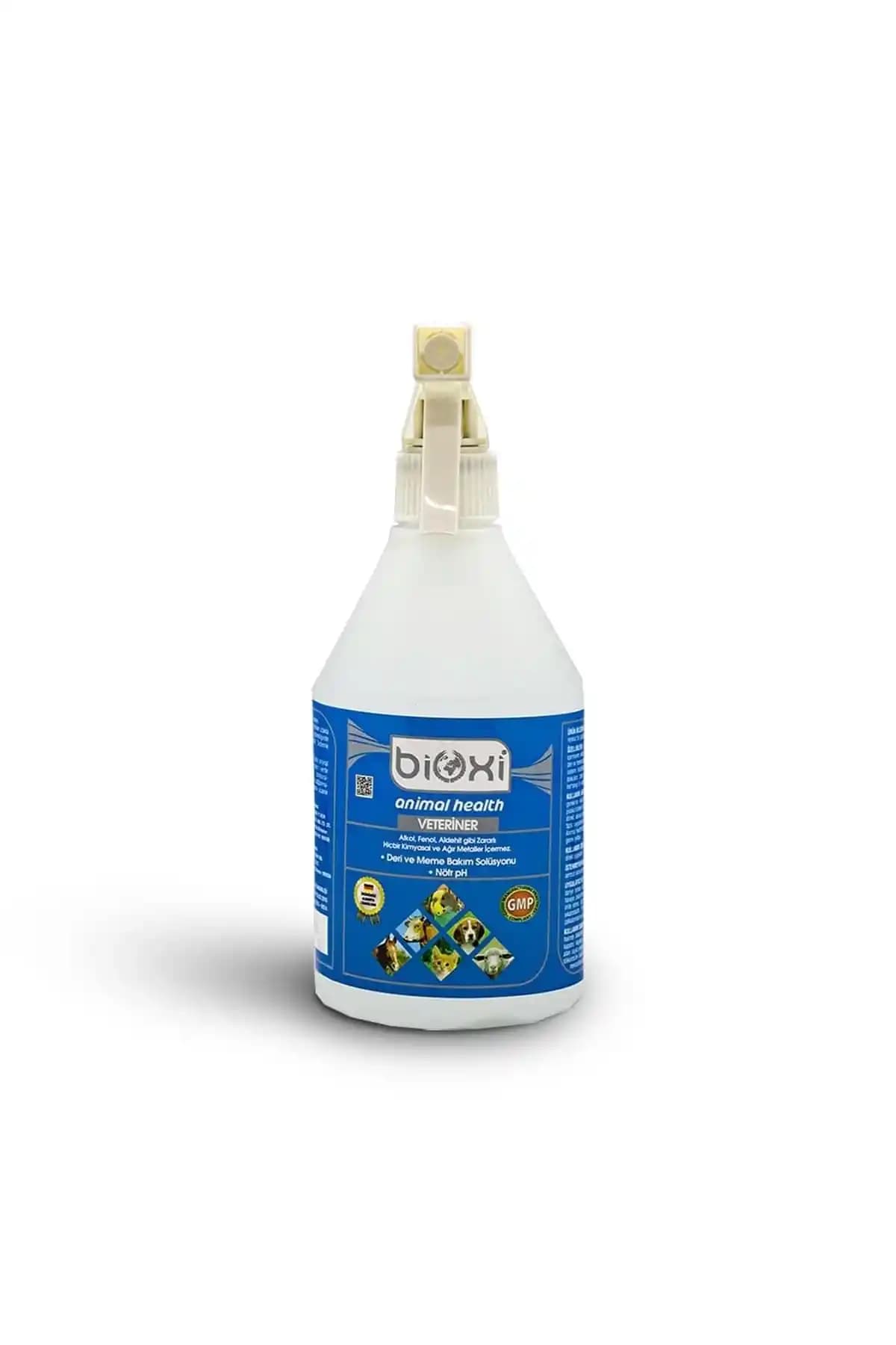 Bioxi Animal Health Yara ve Deri Bakım Solüsyonu 500 ml ile Hayvan Sağlığını Koruyun