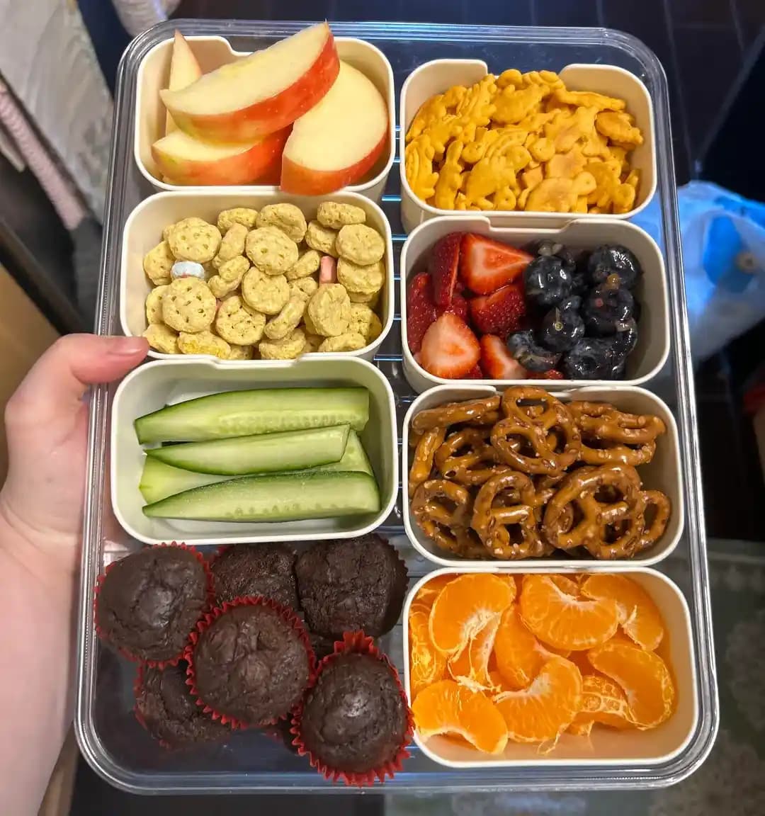 Çocuklar İçin Sağlıklı Ev Yapımı Atıştırmalık Kutuları ve Tarifleriyle Dengeli Beslenme