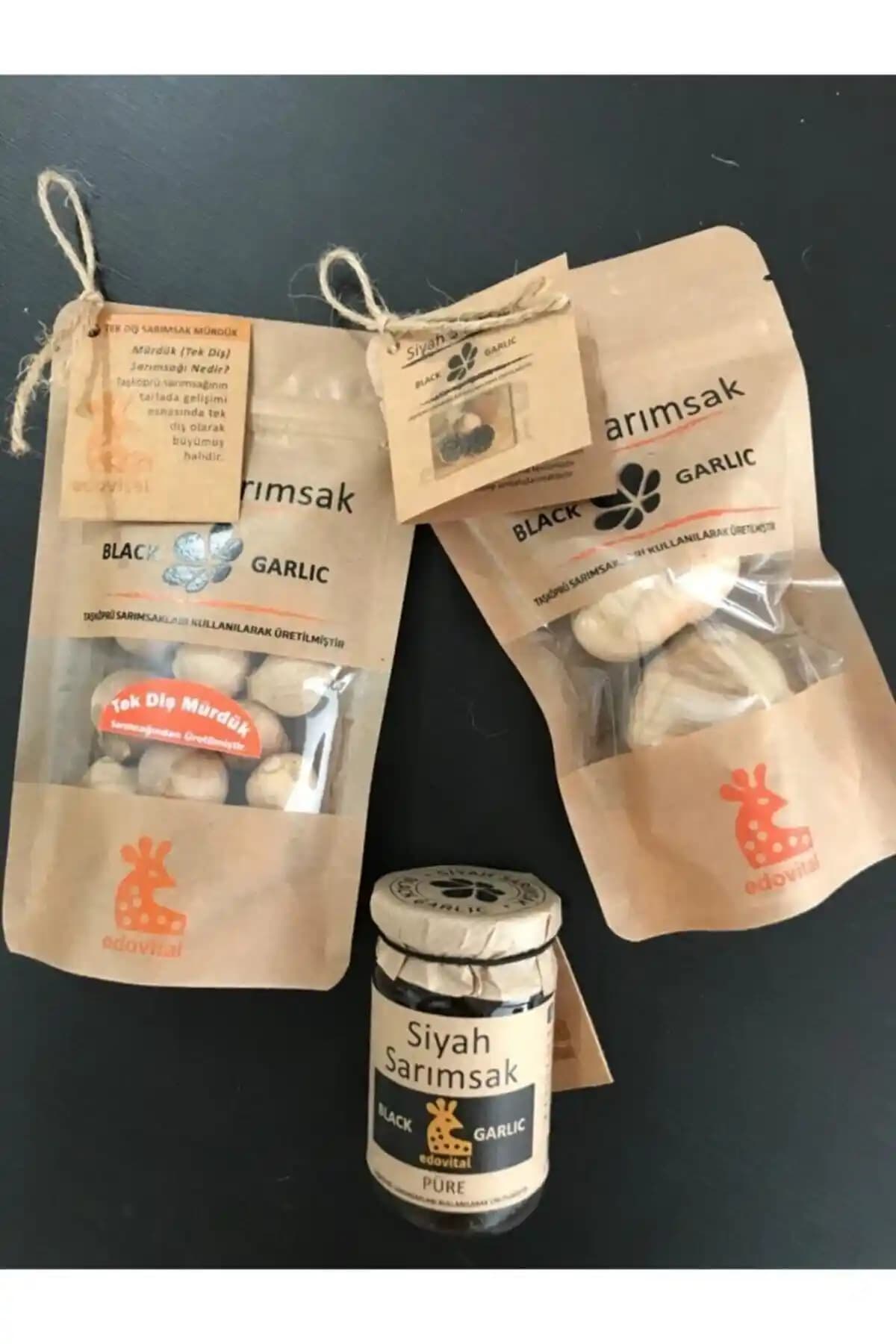 Edovital Siyah Sarımsak Deneme Paketi Sağlıklı ve Lezzetli Alternatifler Sunar