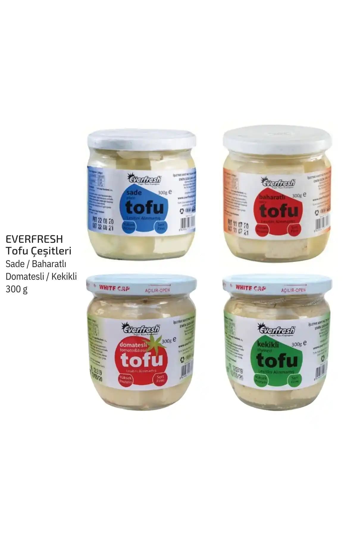 Everfresh Tofu Paketi: Türkiye Menşeli Sağlıklı ve Çok Yönlü Bitki Bazlı Protein Kaynağı