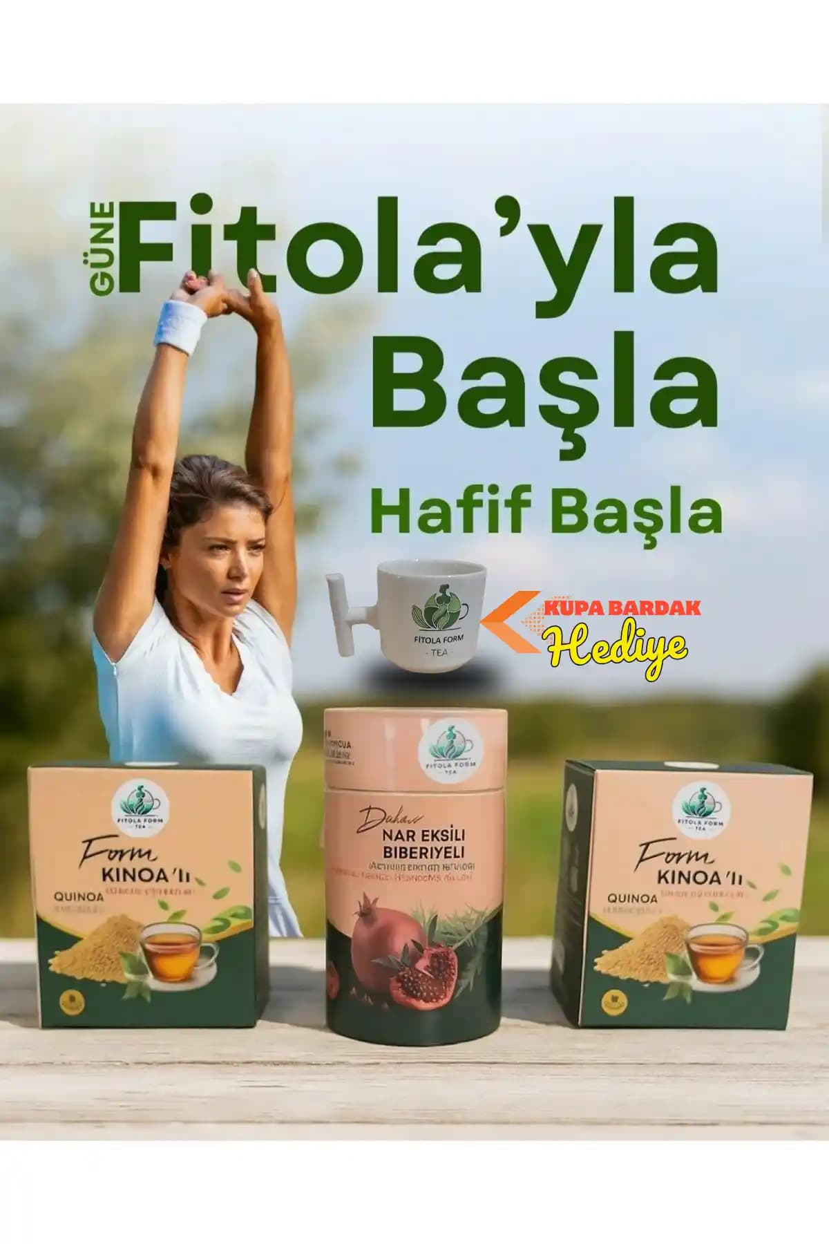 Fitola Form Tea 1 Aylık Detox Paketi Sağlıklı Yaşam İçin Doğal ve Güvenilir Çözüm